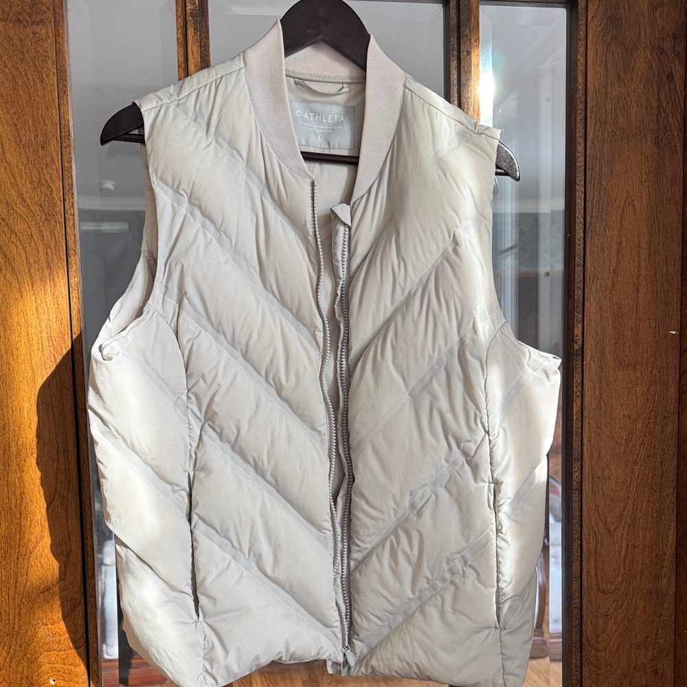 Athleta Inlet goose down puffer vest